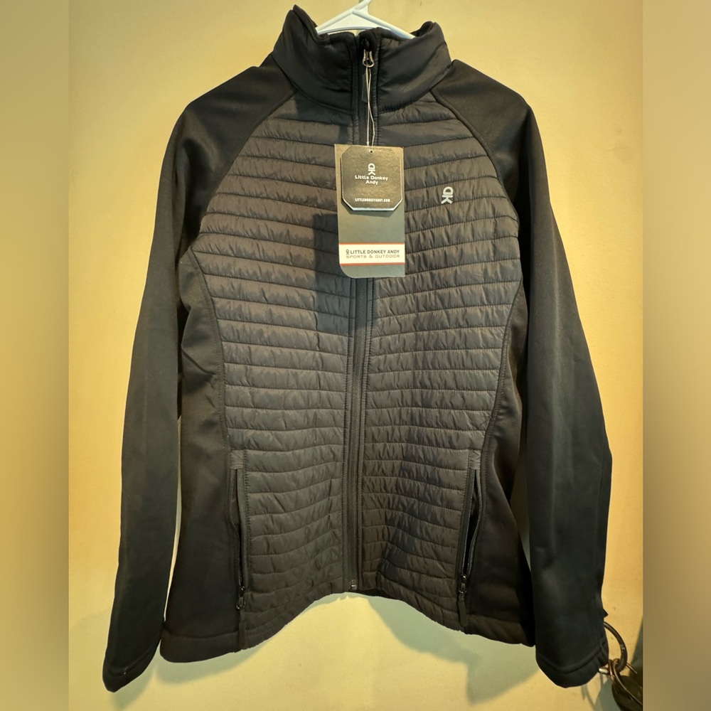 New Little Donkey Andy Men’s Softshell Jacket, Small